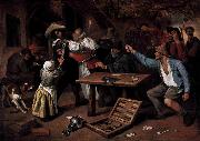 Jan Steen Argument over a Card Game oil on canvas